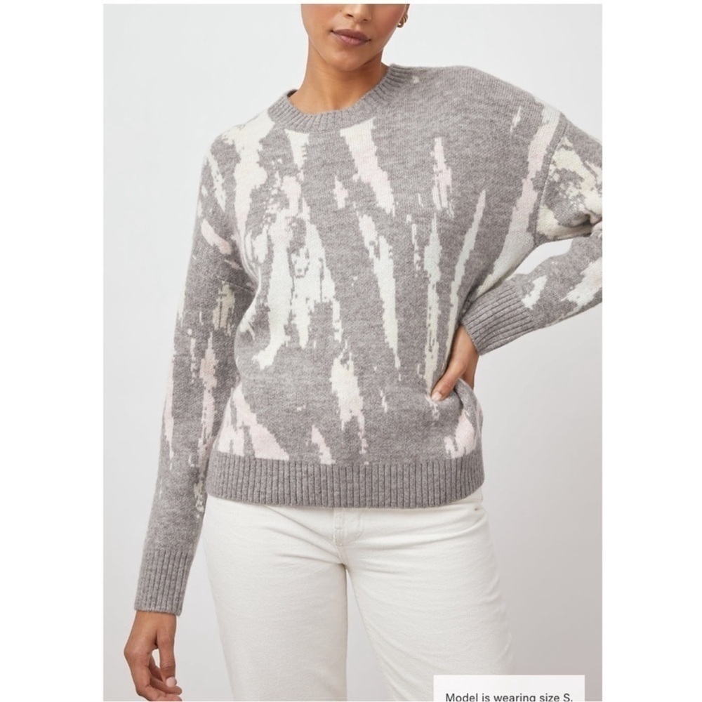 Rails Vigo Grey Tie Dye Sweater
